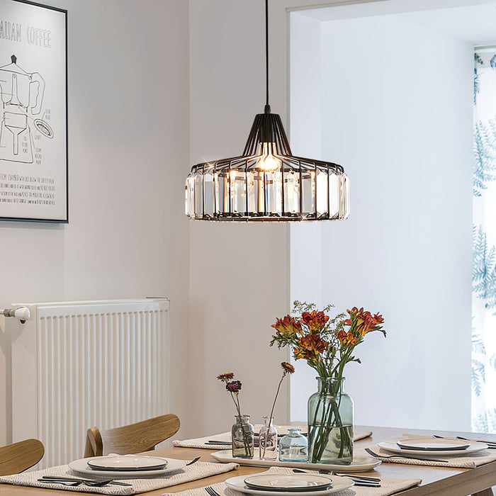 Industrial Metal Lantern Pendant Light