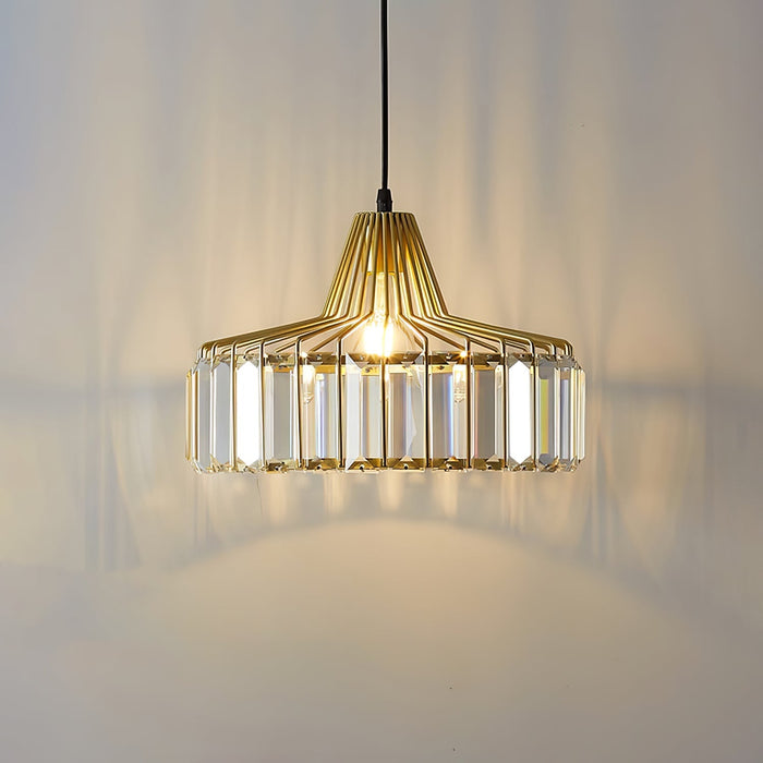 Industrial Metal Lantern Pendant Light