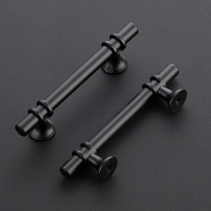 black dresser drawer handles Goldenwarm Matte Black Cabinet Handles Vintage Kitchen Cabinet Pulls