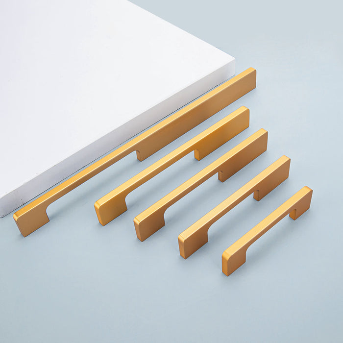 Goldenwarm Kitchen Cabinet Handles Modern Drawer Pulls Bathroom Wardrobe Handles