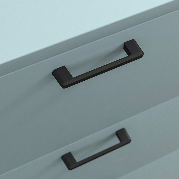 Simple Zinc Alloy Kitchen Cabinet Handles