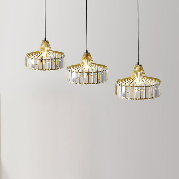 Industrial Metal Lantern Pendant Light