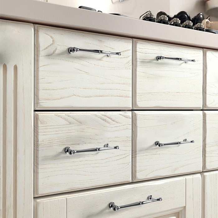 Modern Bright Chrome Brass Drawer Handle Kitchen Bar Furniture Handle