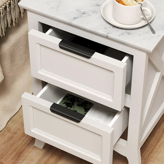 Black Adhesive Cabinet Drawer Finger Edge Pull