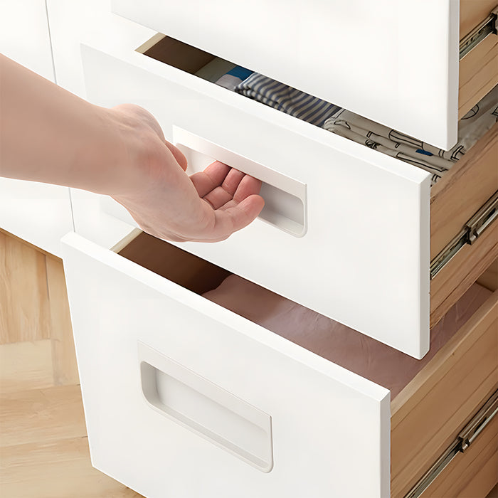 Sqaure Sliding Closet Door Handles Flush Pulls