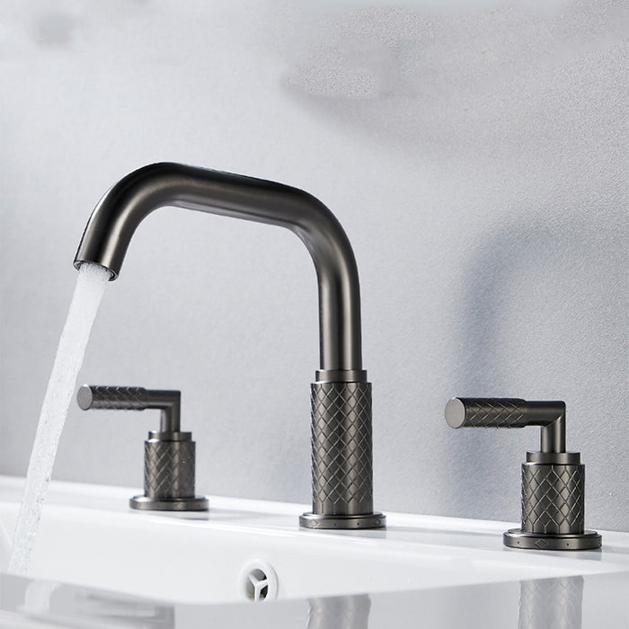 Widespread 2-Handle Bathroom Faucets for Sink 3 Hole