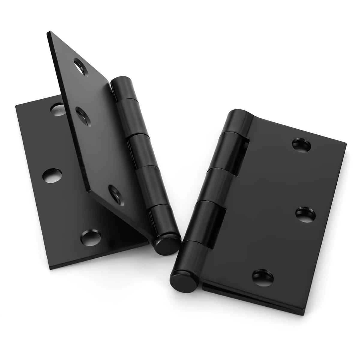 Goldenwarm 3.5inch x 3.5 inch Matte Black with Square Corners Door