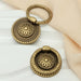 Vintage Solid Brass Spindle Cabinet Handles
