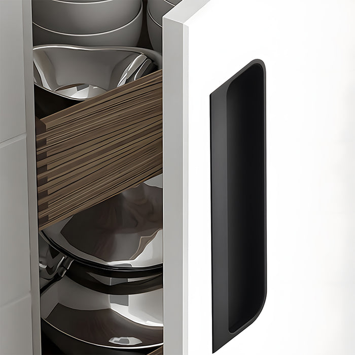 Sqaure Sliding Closet Door Handles Flush Pulls