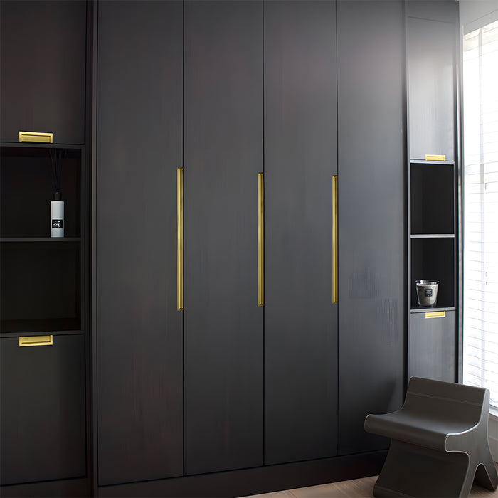 Contemporary Aluminum Alloy Finger Edge Pulls