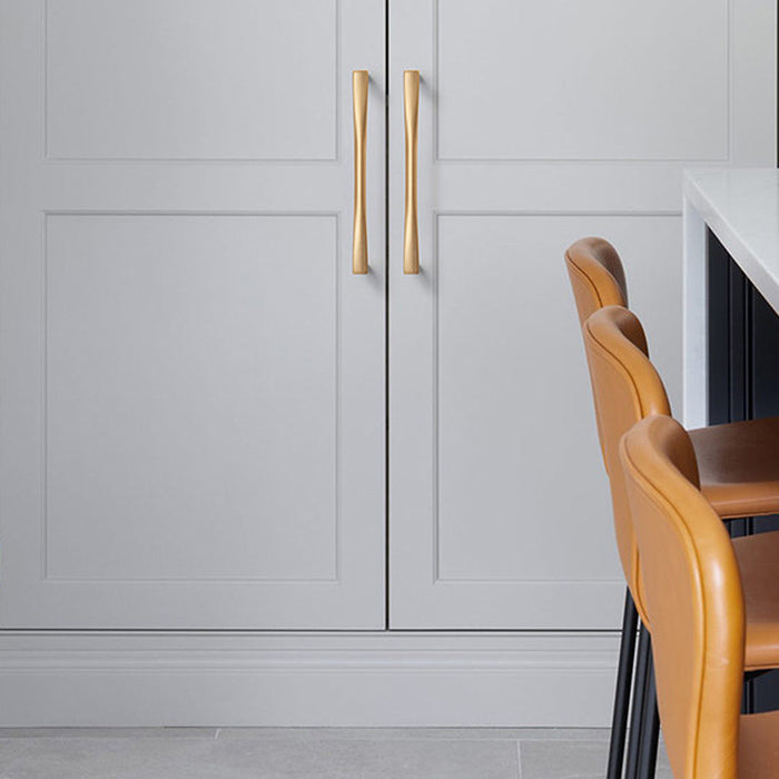 Simple Wardrobe Kitchen High Cabinet Door Drawer Handles