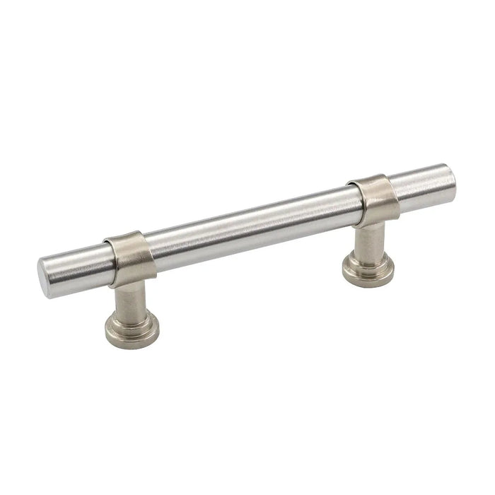 15 Pack Euro Style Cabinet Handles Nickel for Kitchen
