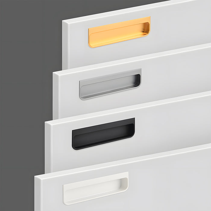 Sqaure Sliding Closet Door Handles Flush Pulls