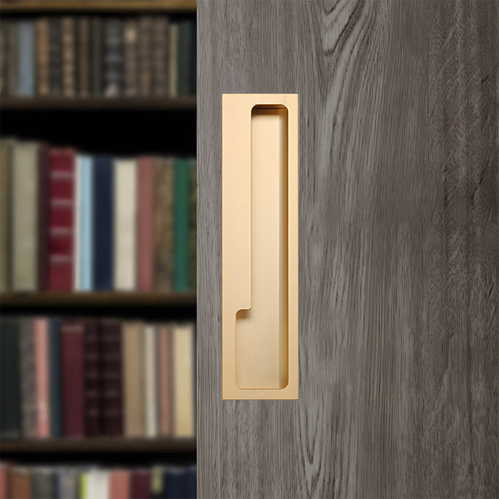 Modern Aluminum Recessed Concealed Cabinet Pulls