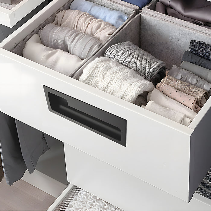 Modern Aluminum Recessed Concealed Cabinet Pulls