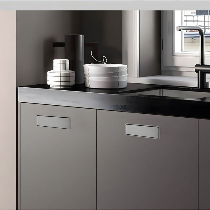 Sleek Hidden Embedded Cabinet Handles