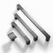 Square Textured Gold & Black Drawer Handles