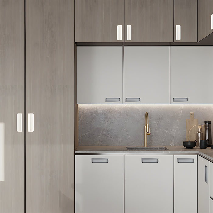 Sqaure Sliding Closet Door Handles Flush Pulls