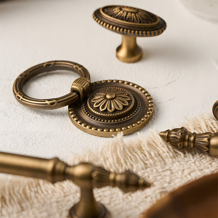 Modern Antique Bronze Brass Cabinet Pulls and Handles
