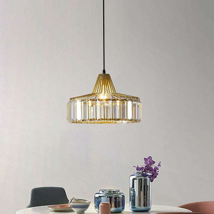 Industrial Metal Lantern Pendant Light