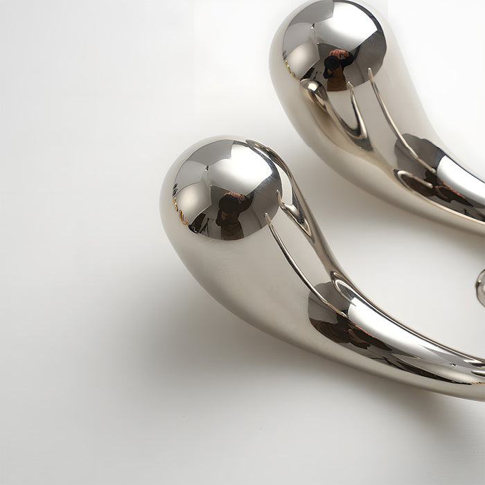 Minimalist Solid Brass Wall Hooks
