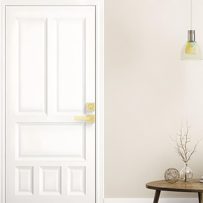 Entry Door Locksets Exterior Door Handle and Deadbolt Set