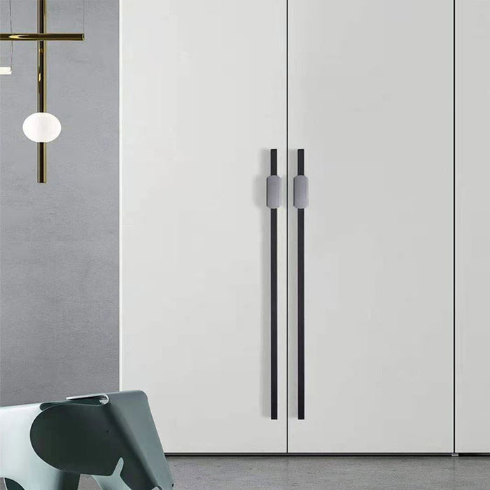 Aluminum Decotative Cabinet Pull Closet Door Hardware Handles for Furniture Cabinet