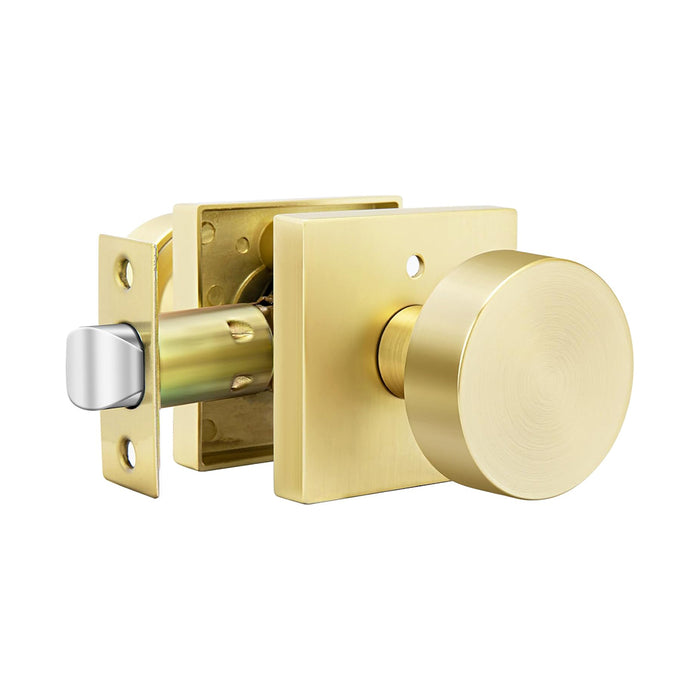 Privacy Square Door Knobs for Doors Bathroom Bedroom
