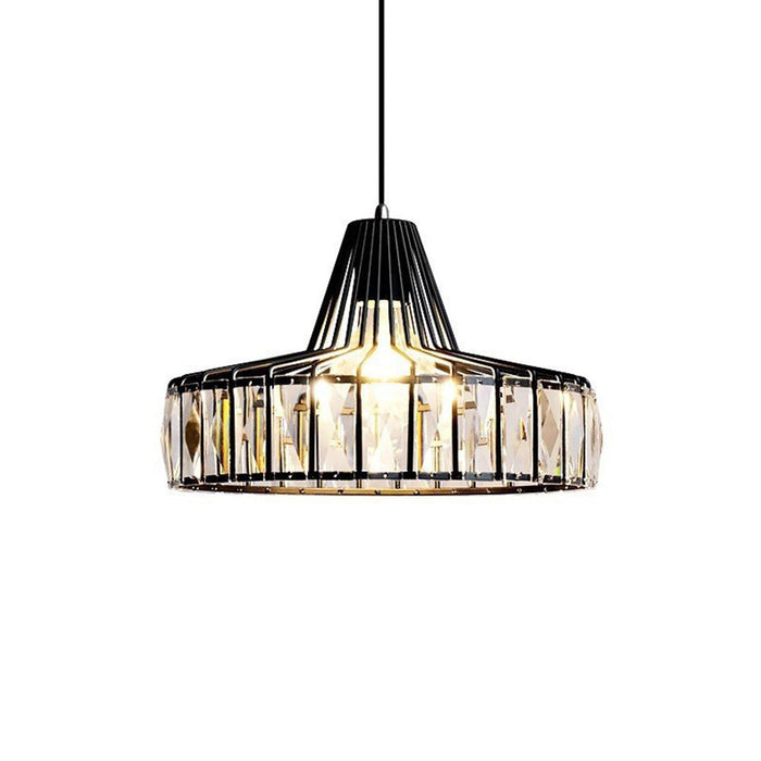 Industrial Metal Lantern Pendant Light