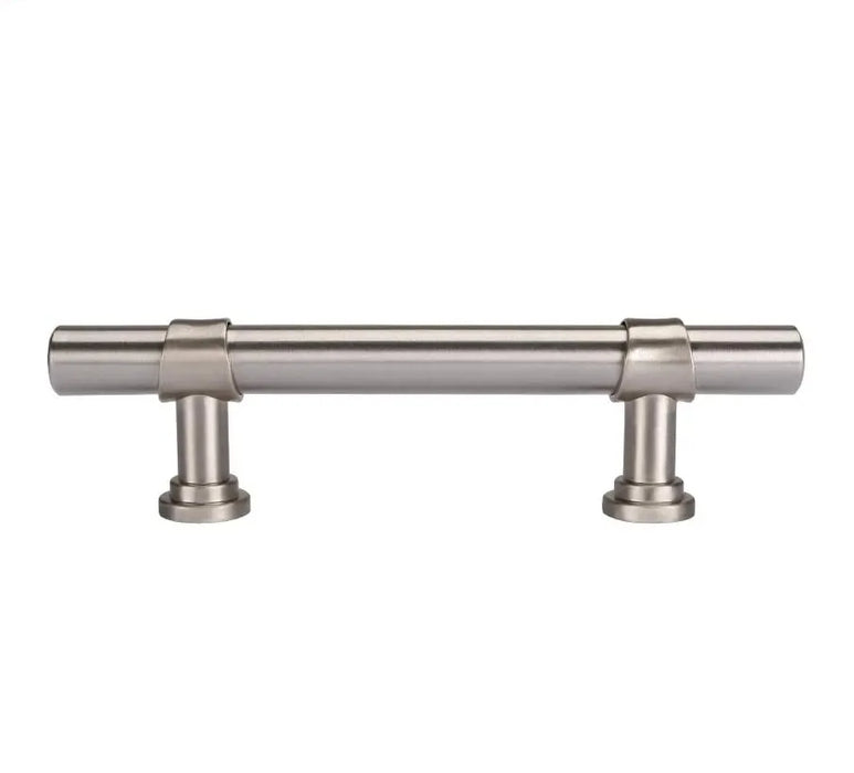 15 Pack Euro Style Cabinet Handles Nickel for Kitchen