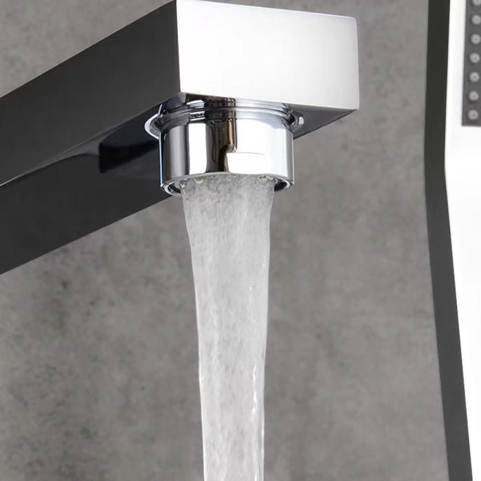 Simple 2 Holes Hot and Cold Bathroom Basin Faucets