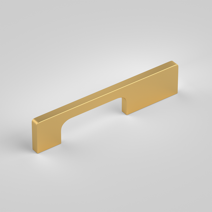 Solid Brass Modern Slimline Gold Unique Cabinet Pulls and Drawer Handles