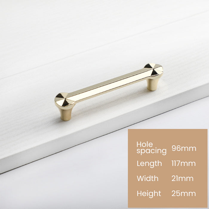 Simple Extended Zinc Alloy Cabinet Hardware Drawer Handles