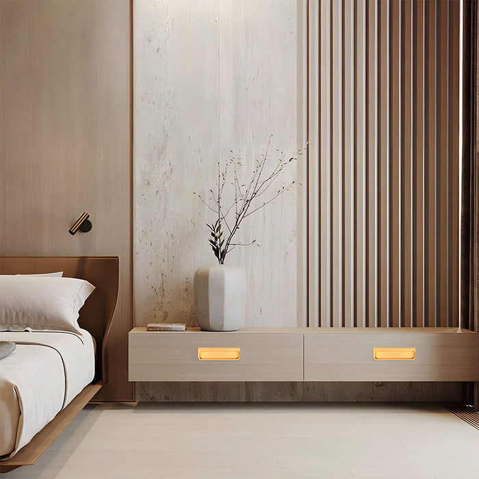 Sqaure Sliding Closet Door Handles Flush Pulls