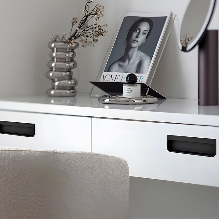 Sqaure Sliding Closet Door Handles Flush Pulls