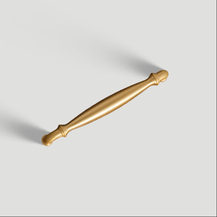 Neoclassical Pastoral Simple European Brass Cabinet Handle
