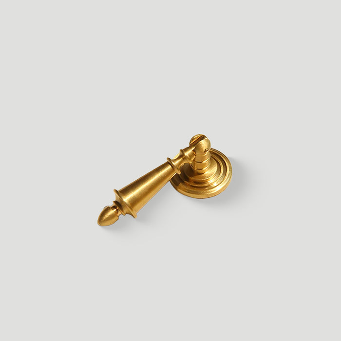 Solid Brass & Natural Stone Drop Pendant Cabinet Knobs