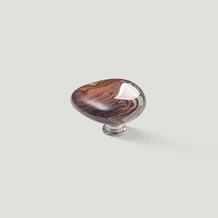 Modern Agate Stone Pebble Cabinet Knobs