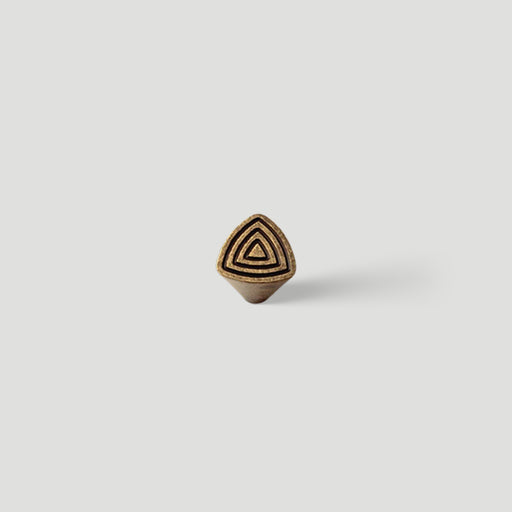 Vintage Geometric Triangle Cabinet Knobs