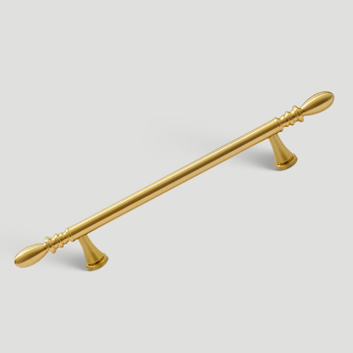 Modern Brass T-Bar Cabinet Handles