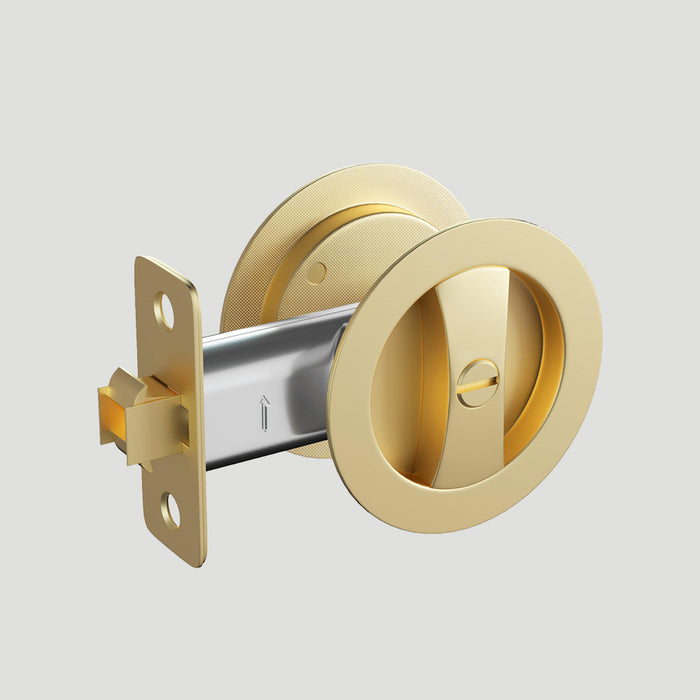 Classic Round Pocket Door Lock