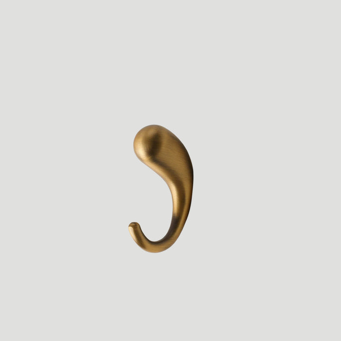 Minimalist Solid Brass Wall Hooks