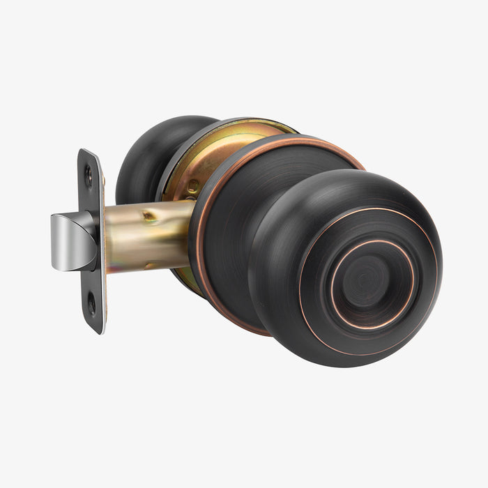 Keyless Round Dummy Passage Privacy Interior Door Knobs