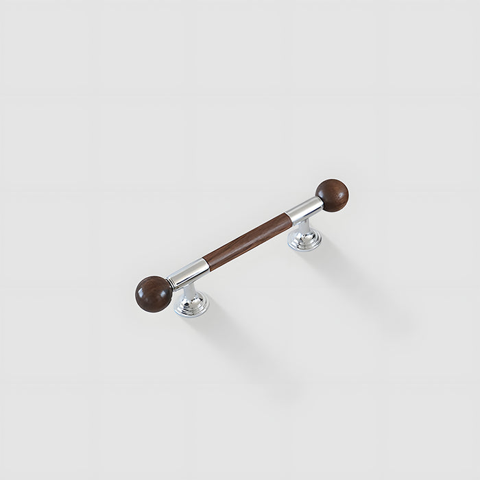 Medieval Brass Wooden Handle