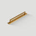 Modern Zinc Alloy Long Cabinet Pulls with Rectangle Backplate
