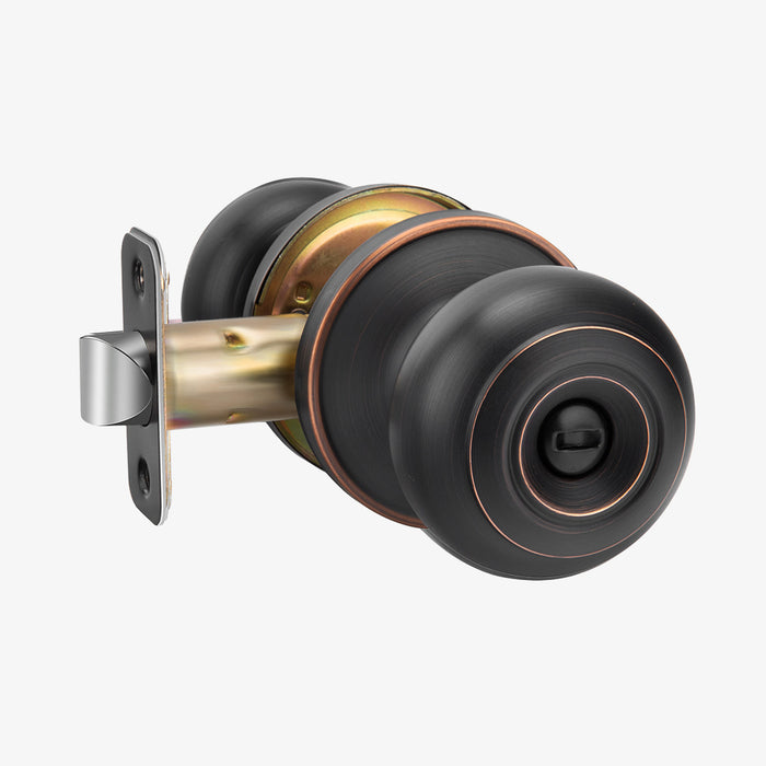 Keyless Round Dummy Passage Privacy Interior Door Knobs