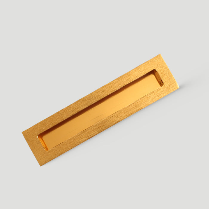 Retro Recessed Rectangular Embedded Cabinet Handles