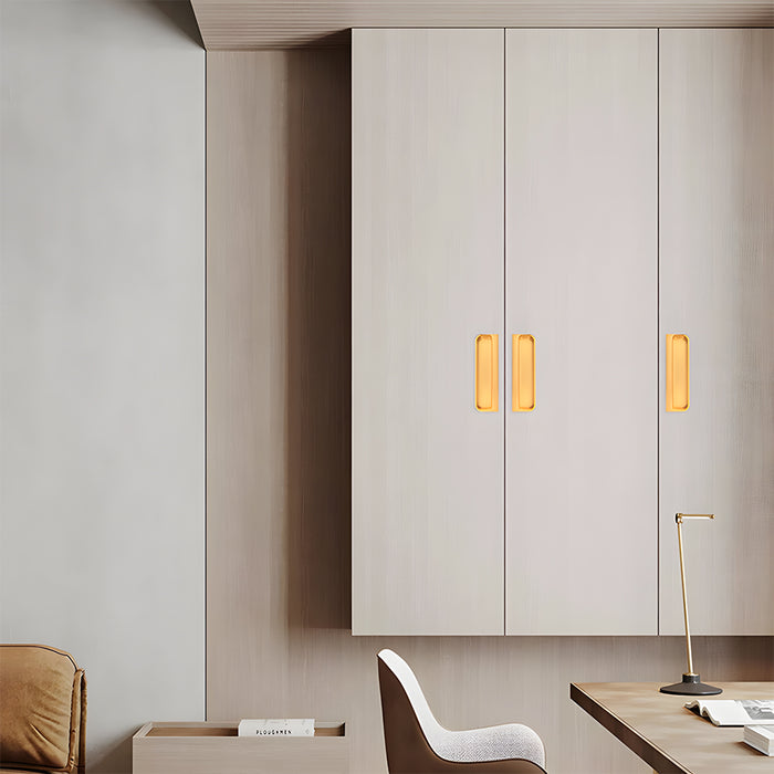 Sqaure Sliding Closet Door Handles Flush Pulls