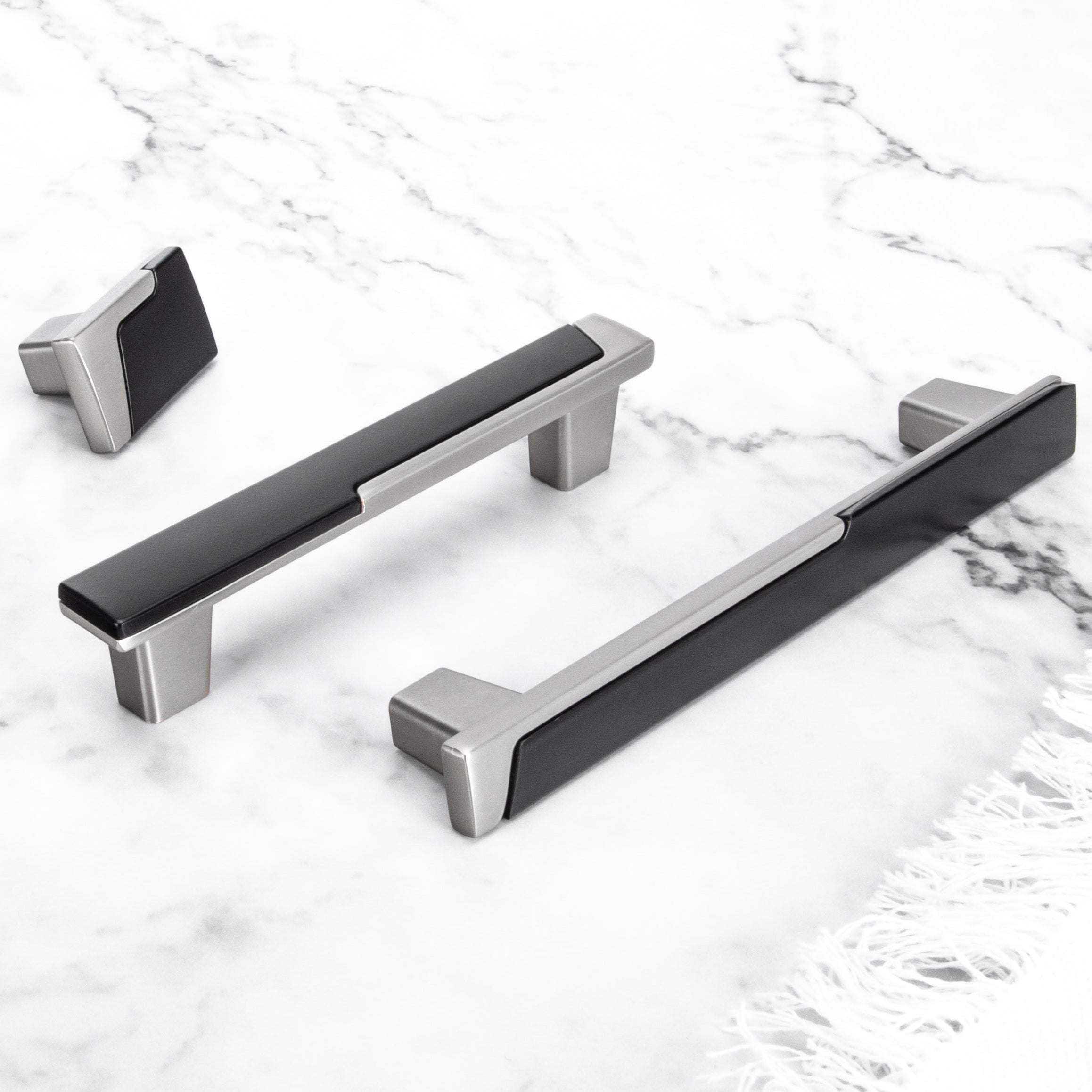 Threaded Kitchen Handles Goldenwarm Cabinet Handles Two-Color Modern Kitchen Hardware Dresser Pulls
