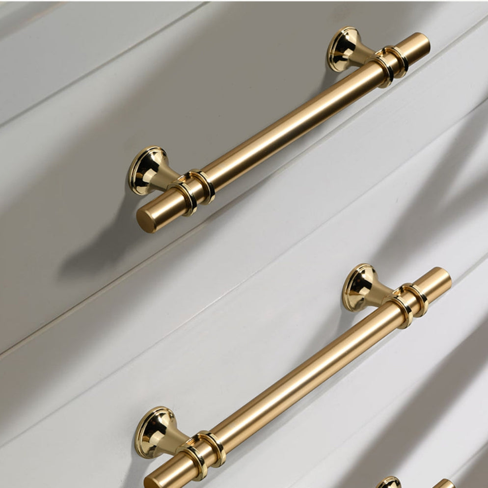 Goldenwarm Luxurious Europe Style Kitchen Drawer Pulls and Cabinet Knobs